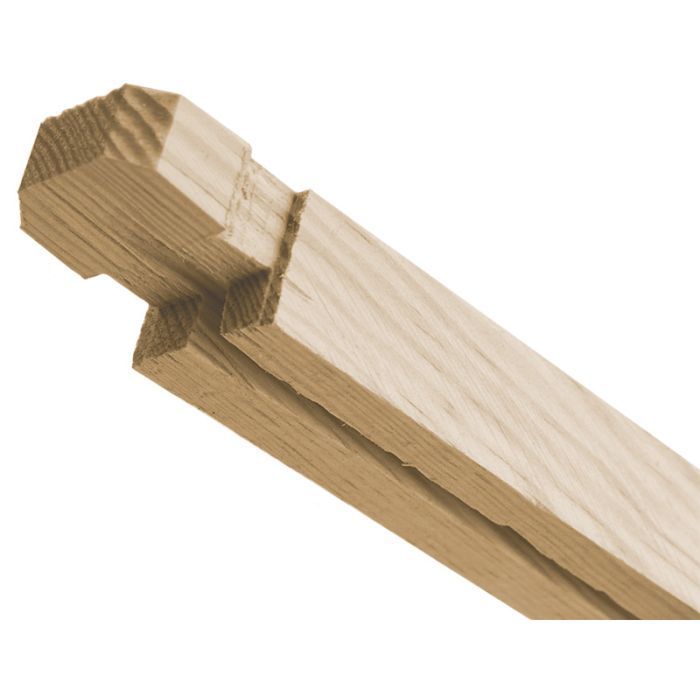 Medium Frames 6 1/4" Grooved Top Bar Grooved Bottom Bar Select Unassembled Nails Included - 50 Pack