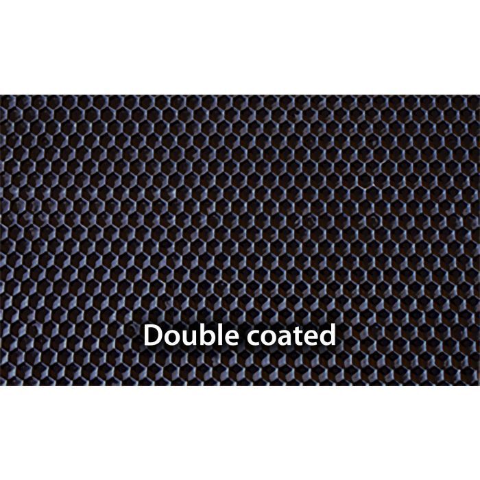 Deep 8 3/8" X 16 3/4" Double Coated Black Plasticell - Each