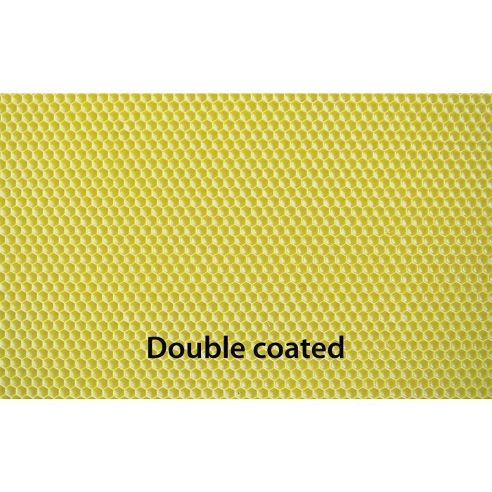 Deep 8 3/8" X 16 3/4" Double Coated Yellow Plasticell - Each