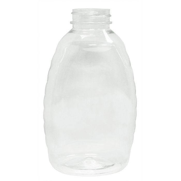 1 1/2 lb Classic Plastic Honey Bottles No Lids - 216 Pack