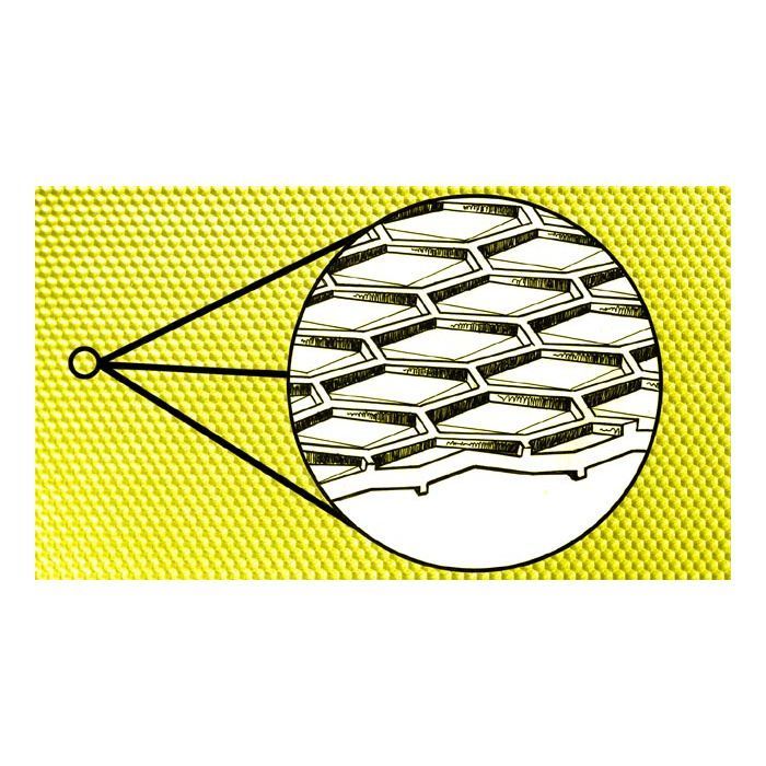 Varroa Control Deep 8 1/2" X 16 3/4" Drone Comb Plain No Wire (Medium Brood) - 10 Pack