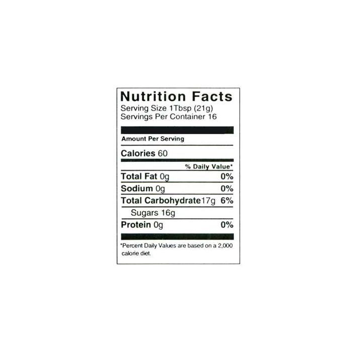12 oz Nutritional Label - 100 Pack