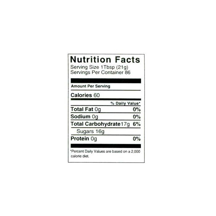 4 lb Nutritional Label - 100 Pack