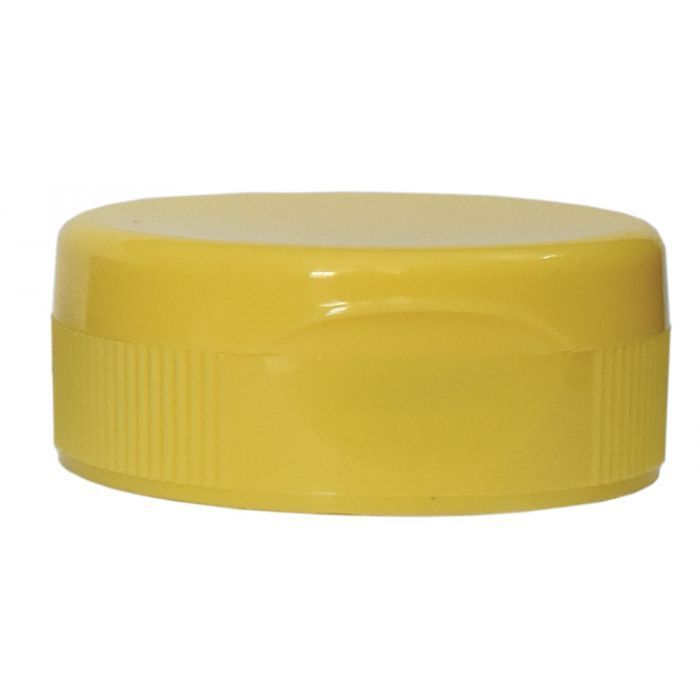 38 mm Snap Cap with Tamper Resistant Seal - Yellow - Each