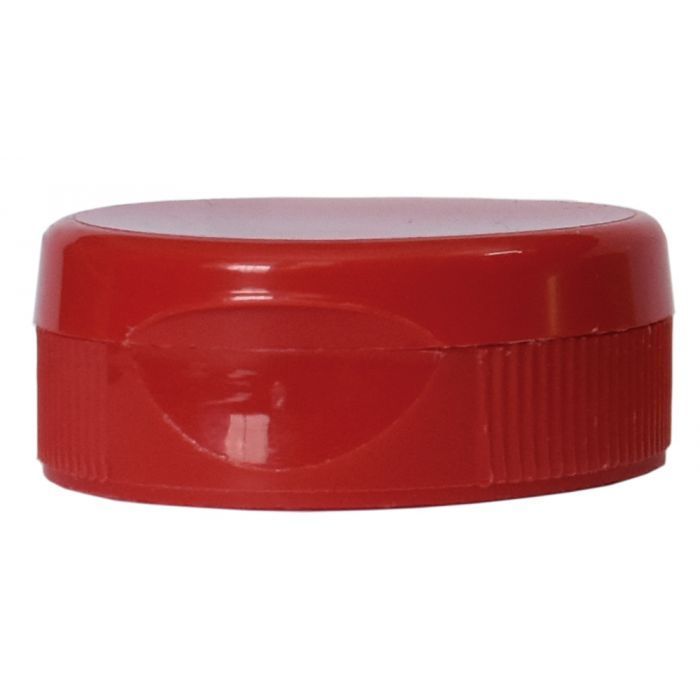 38 mm Snap Cap with Tamper Resistant Seal - Red - Each