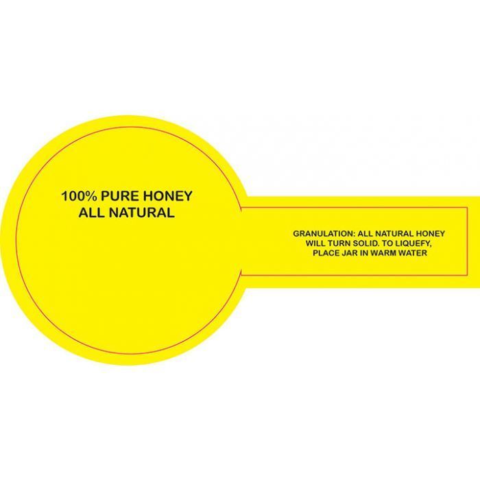 70 mm Security Label - 250 Pack