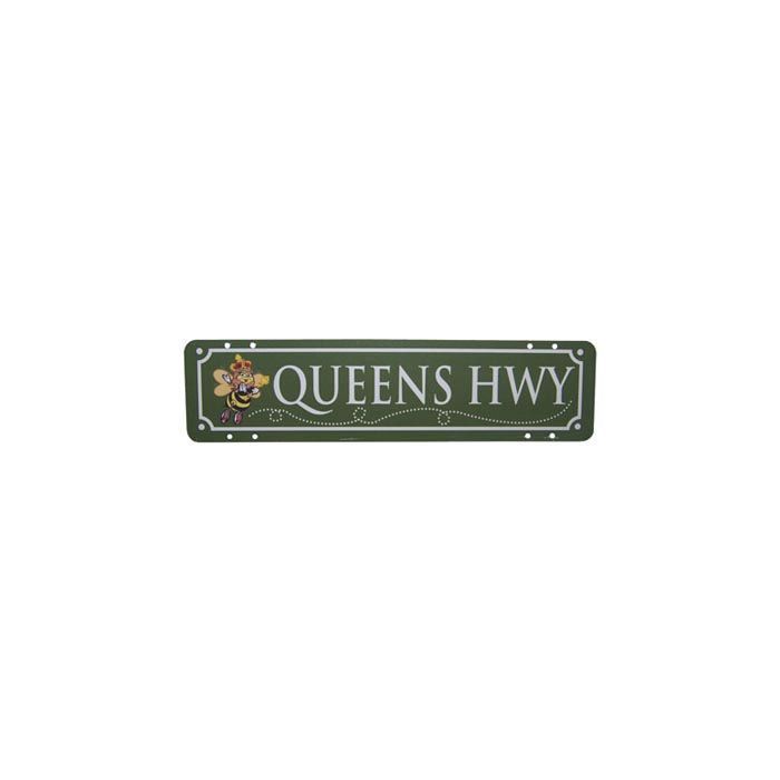 Queens Hwy Metal Sign - Each
