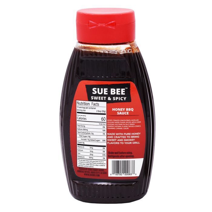 Sue Bee Honey Barbecue Sauce Sweet & Spicy