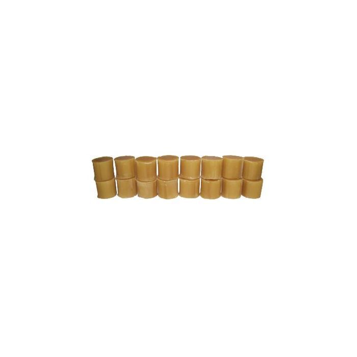 Refined 100% Pure Beeswax Yellow 1 oz - 16 Pack Plugs