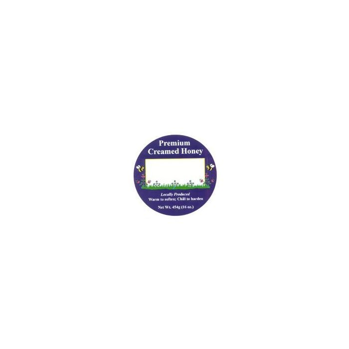 Labels for Creamed Honey Containers - 25 Pack