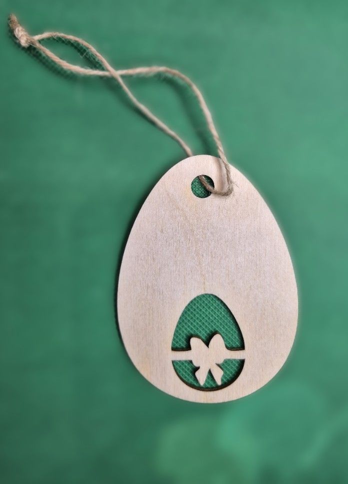 Eko zawieszka - pisanka nr 8