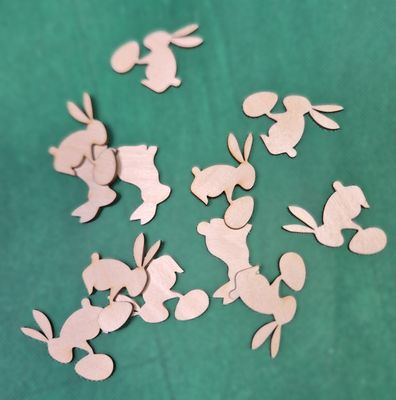 Scrabki drewniane zajączek z jajkiem