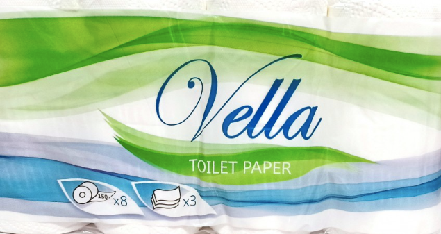 Papier toaletowy Biały