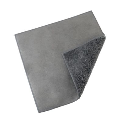 فوطة ميكروفايبر رمادية من الجلد المدبوغ 30 × 30