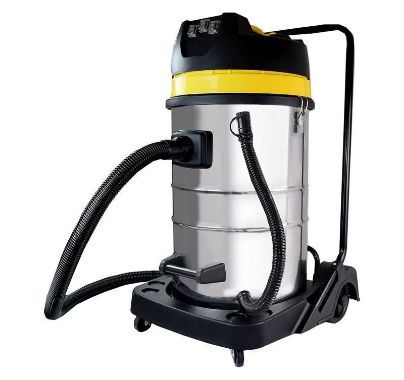 Industrial vacuum 2 stages (3 motors) 100 L