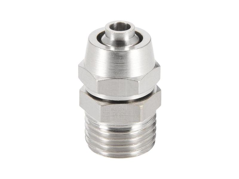 Air Hose Tube Connector - Male 1/4