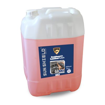 ملمع الفيبر و الجلد صن شيلد برائحة اللبان 20 لتر