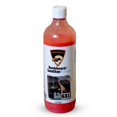 ملمع الفيبر و الجلد صن شيلد برائحة اللبان 1 لتر