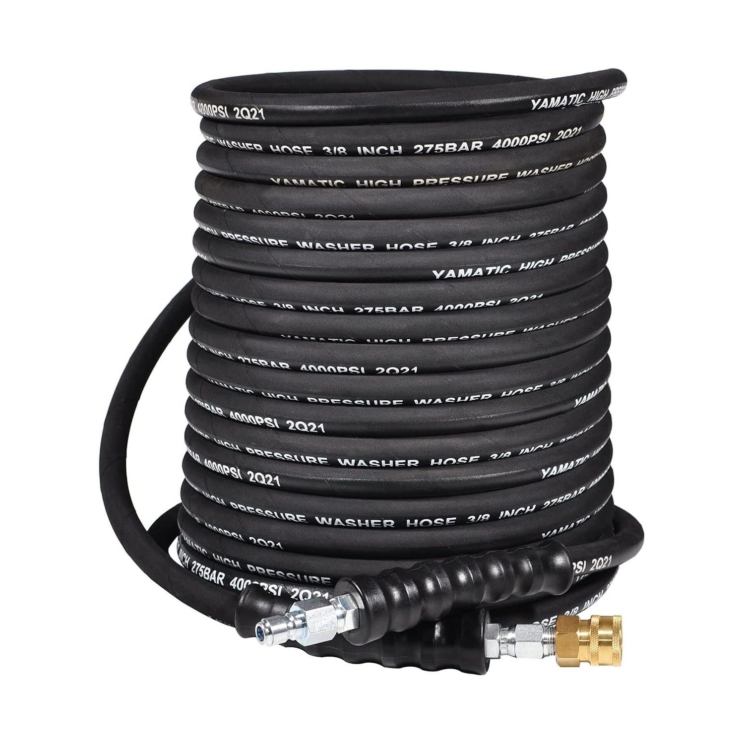 خرطوم غسيل ماكينة الضغط 2 سلكة 10 متر 3/8