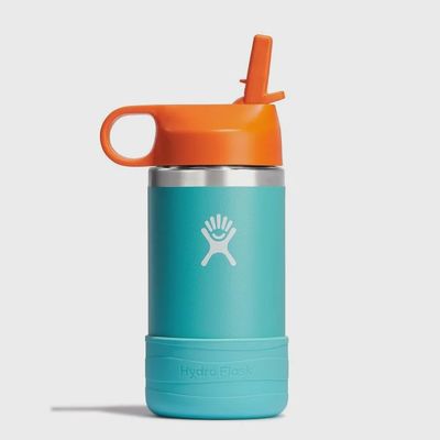 12oz Kids wide mouth w straw lid