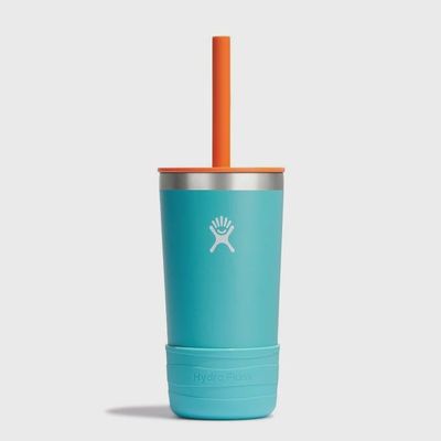 12oz kids tumbler with straw and boot