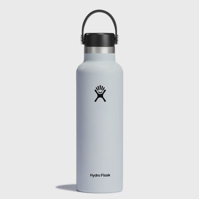 21oz std mouth flex cap, Color: White