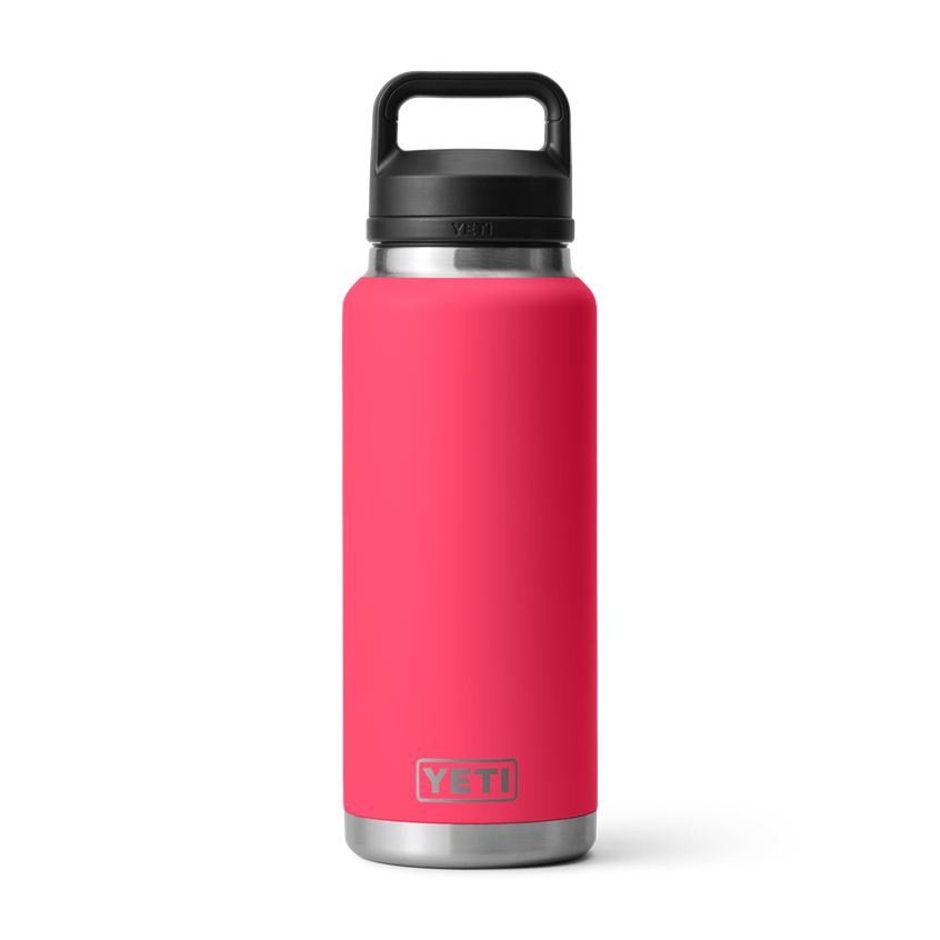 36oz rambler bottle chug, Color: Tropical pink