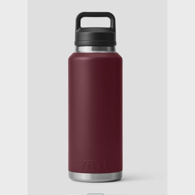 46oz bottle chug cap, Color: Wild vine red