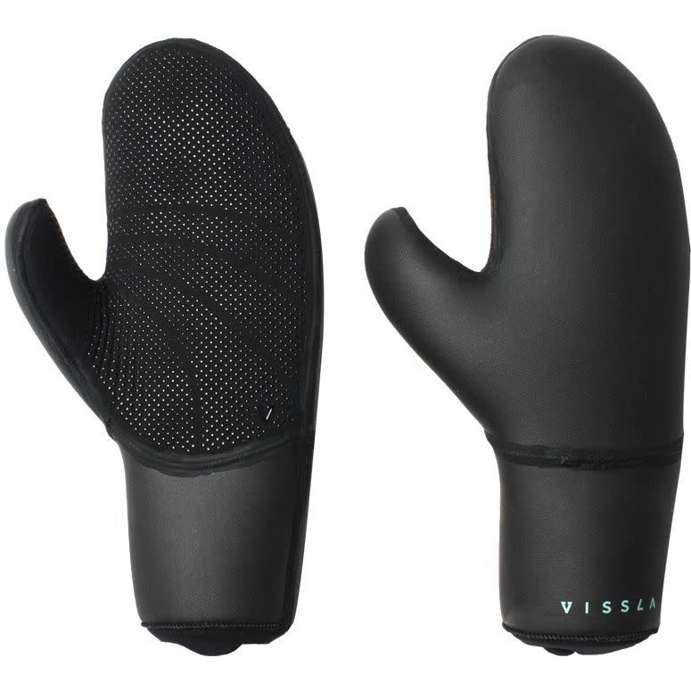 7 seas 7mm mitten, Color: blk, Size: M