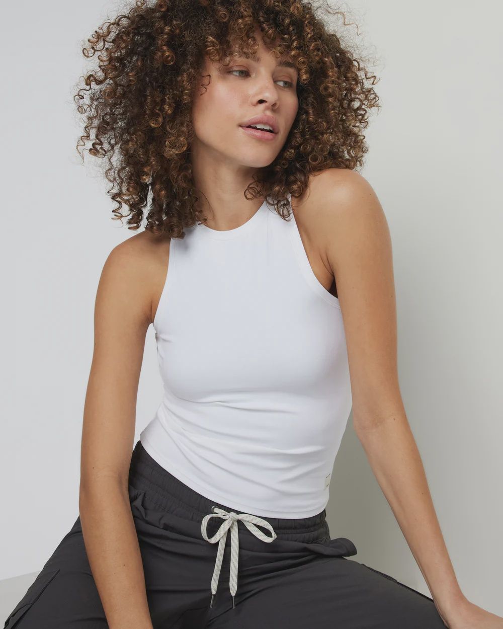 Allthefeels crew tank, Color: Wht, Size: Xs