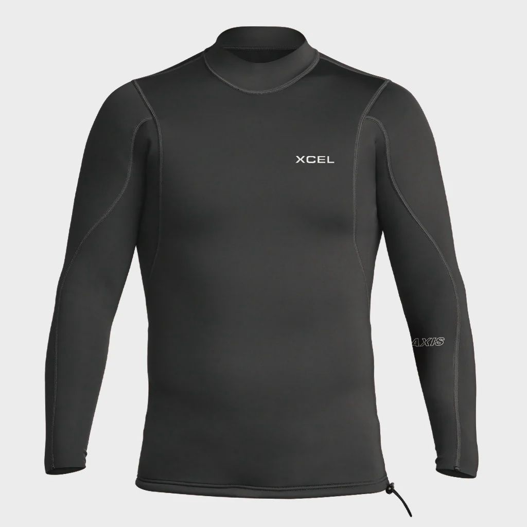 Axis l/s 2/1 top, Color: Black, Size: XXL