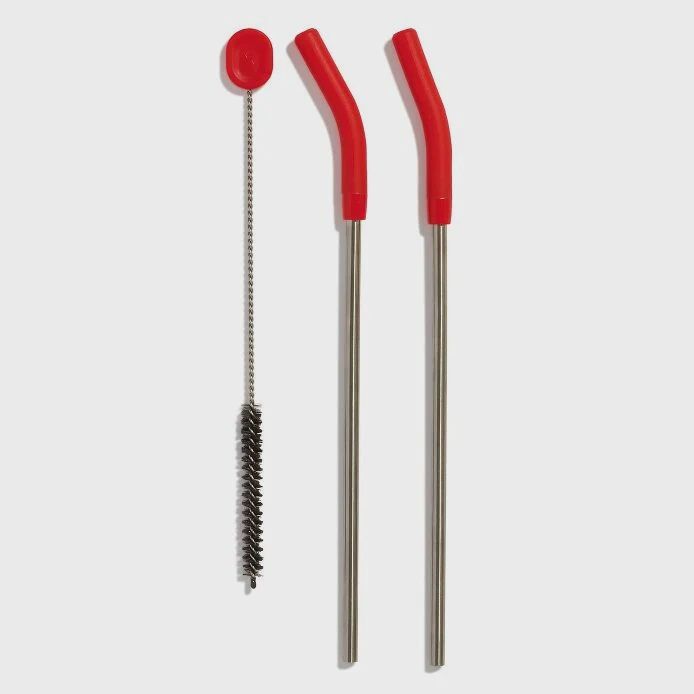 Reusable straw, Color: Goji
