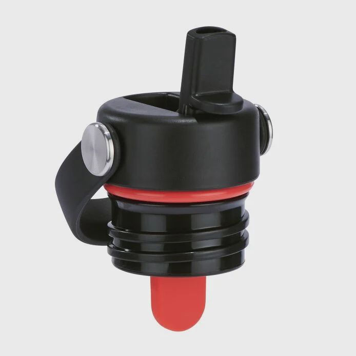 Standard flex straw cap, Color: Blk