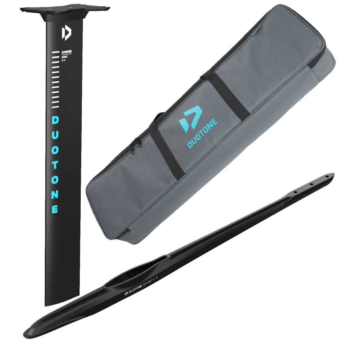 Duotone 2022 mast-fuselage set bag SLS, Color: Blk, Size: 75cm/64cm