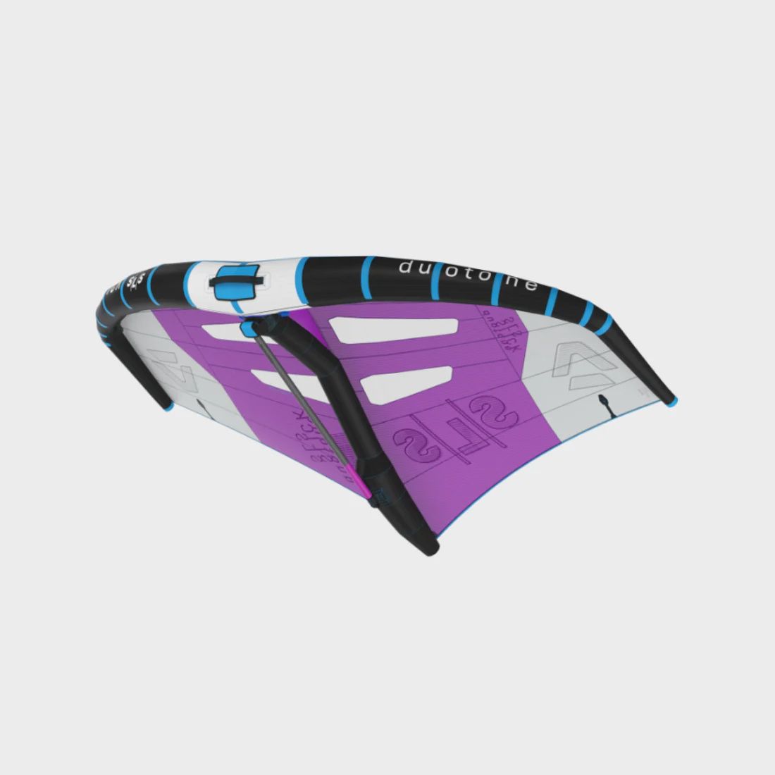 Duotone slick wing SLS, Color: Purple/LT grey, Size: 6