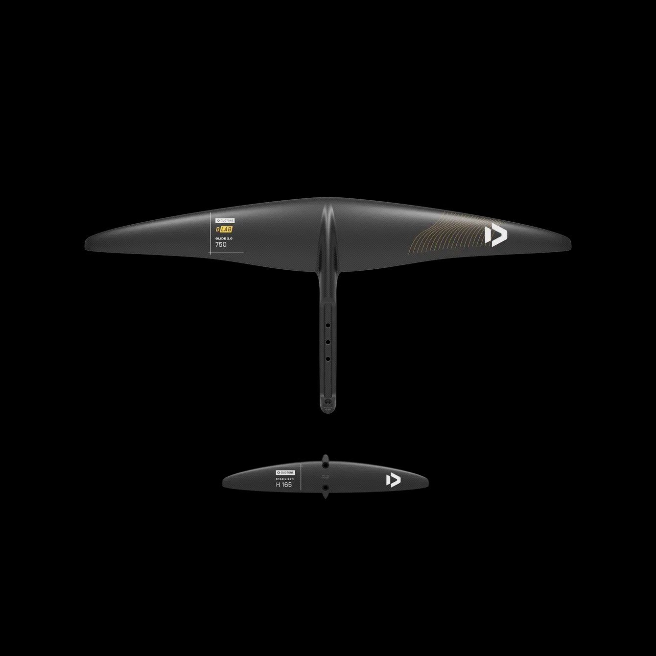 Foil Wing set Glide 2.0 D/Lab, Size: 900/H185