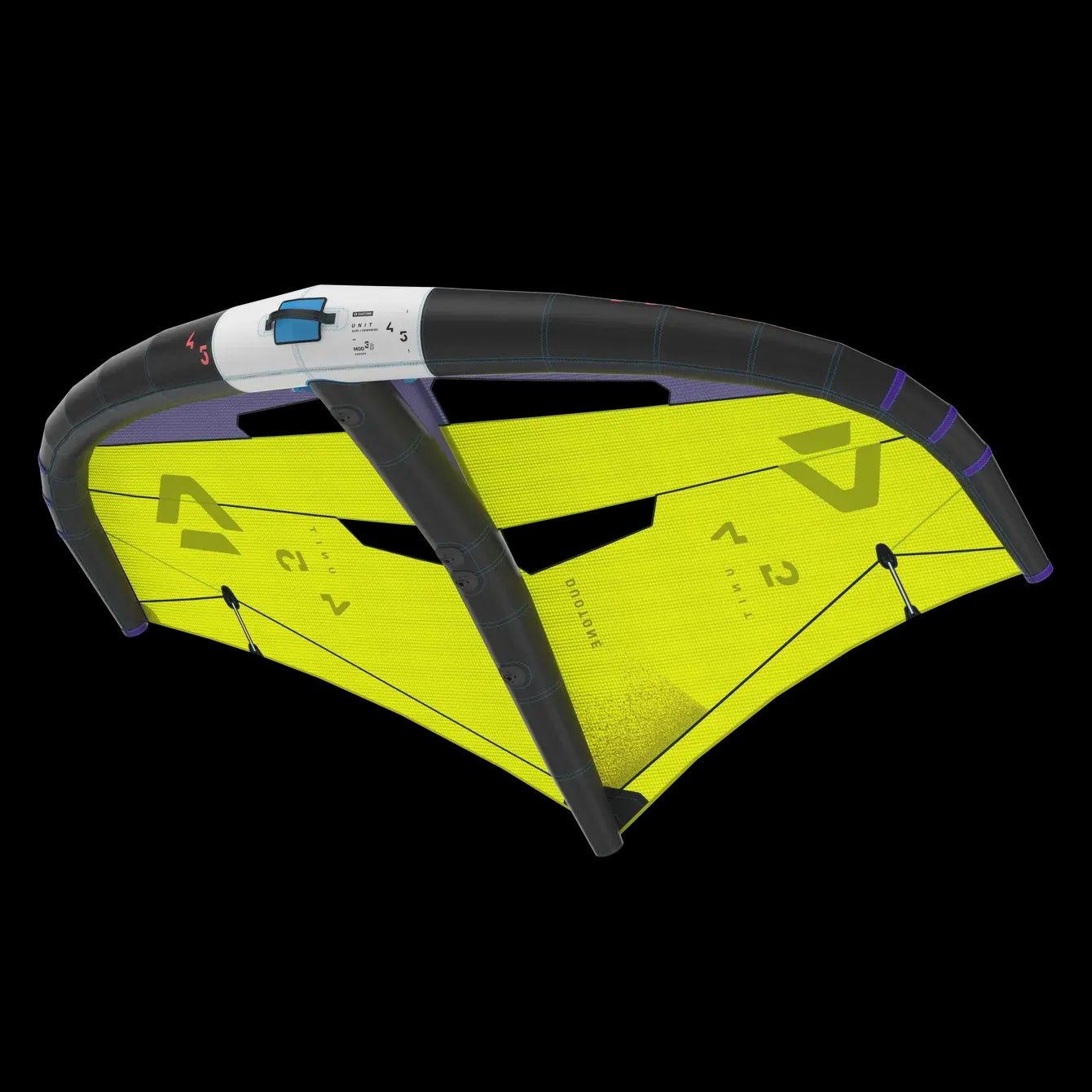 Wing Unit 25, Color: lime/heron, Size: 6