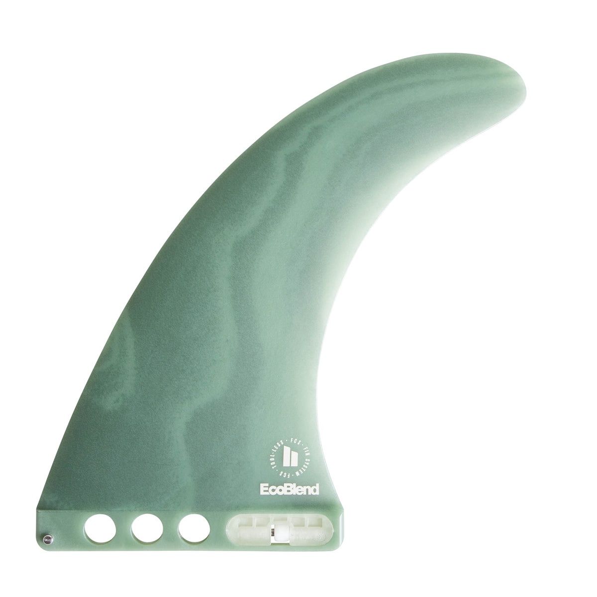 FCS II connect LB fin, Color: Iceberg green, Size: 9