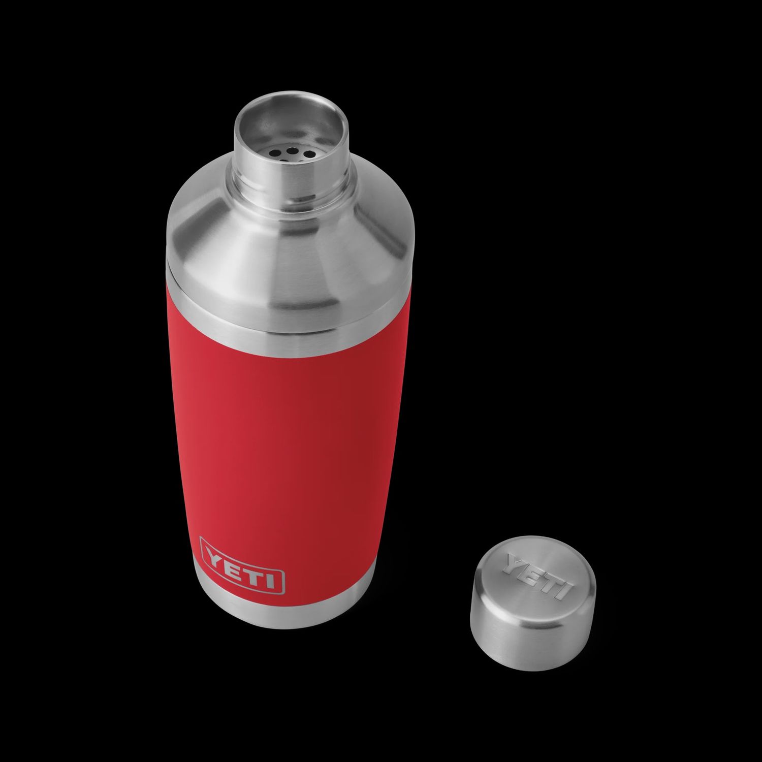 Cocktail shaker, Color: Rescue red, Size: 20 oz