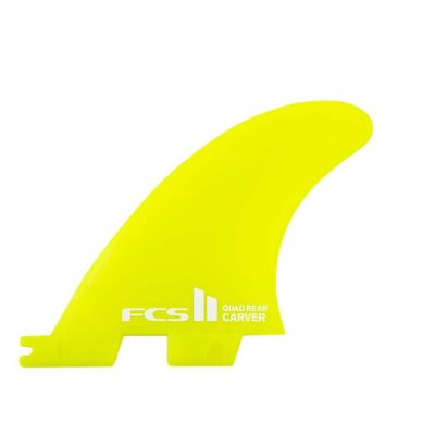 FCS II neo glass rear quad carver fins