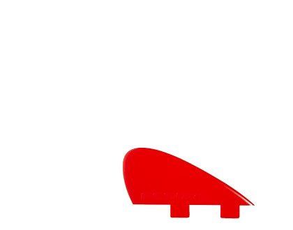 FCS SUP keel 2-tab thruster, Size: Reg