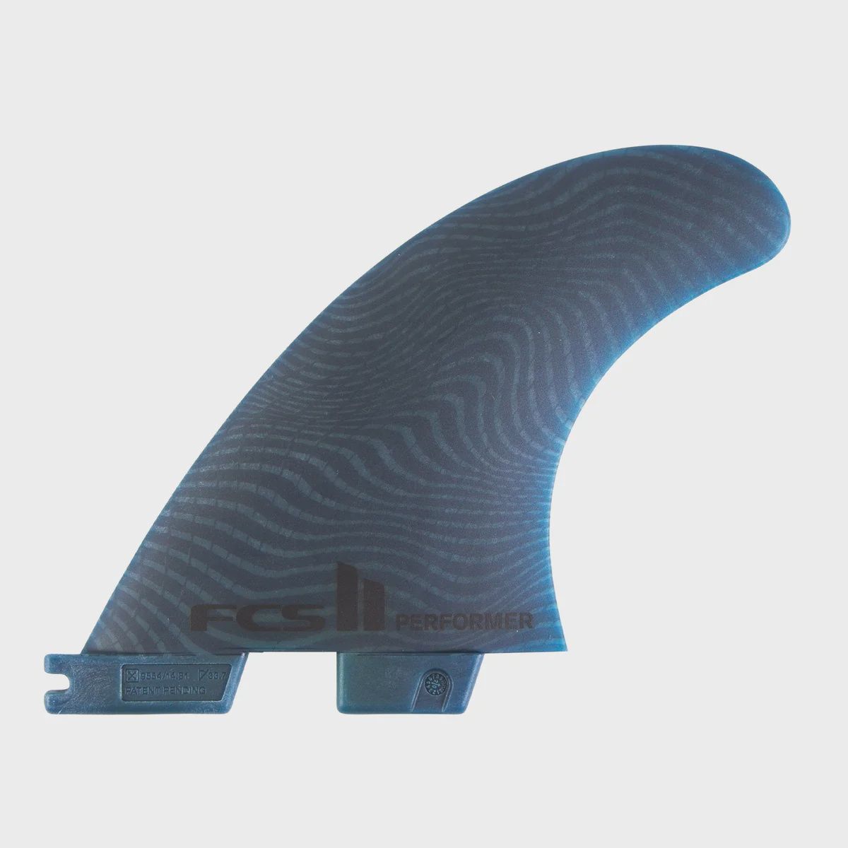 FCS II performer neo glass tri-quad fin, Color: Pacific, Size: M