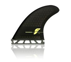 Futures 1-tab honeycomb thruster fins, Size: M