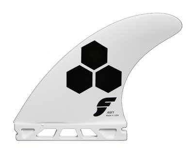 Futures 1-tab AM thruster fins, Size: M
