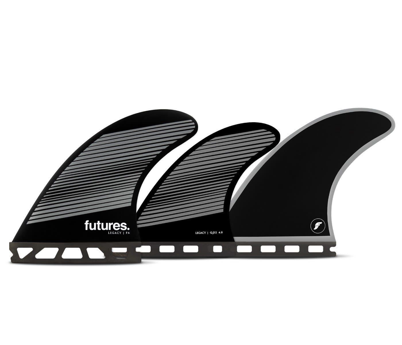 Futures HC 5-fin, Color: gray/blk, Size: MF6