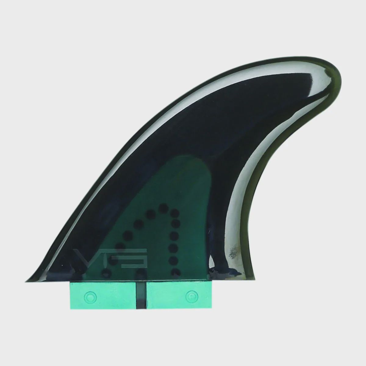 VFS soft tri fin set, Color: blk, Size: reg