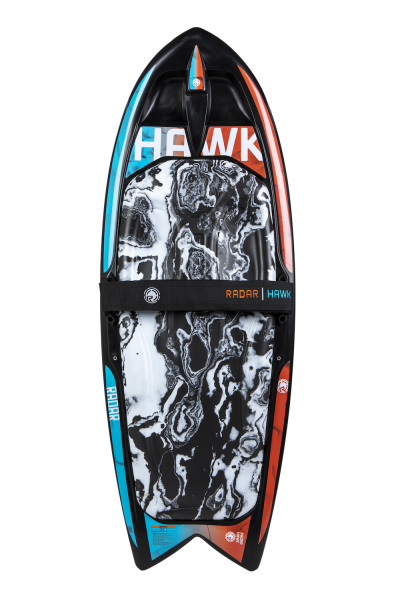 Radar hawk kneeboard, Color: Orange/mint