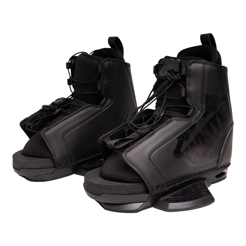 Stomp wakeboard boots, Color: Blk/blu, Size: Sm/md