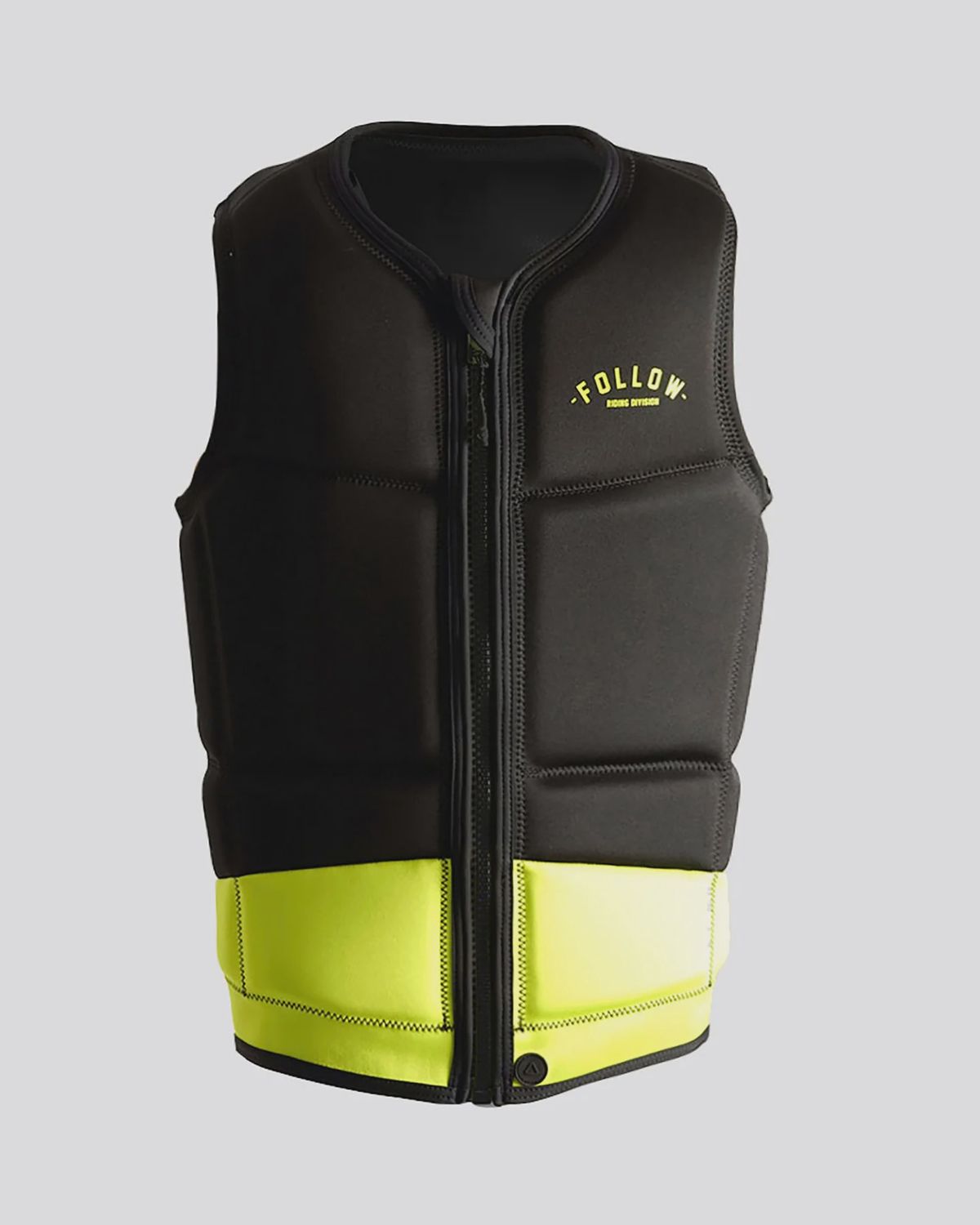 Division mens jacket, Color: Black/slime, Size: L