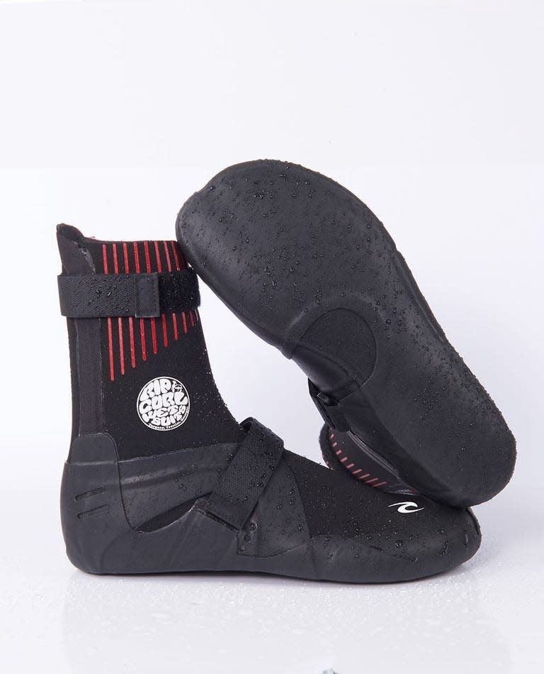 Flashbomb 7mm Round Toe boots, Color: black, Size: 6